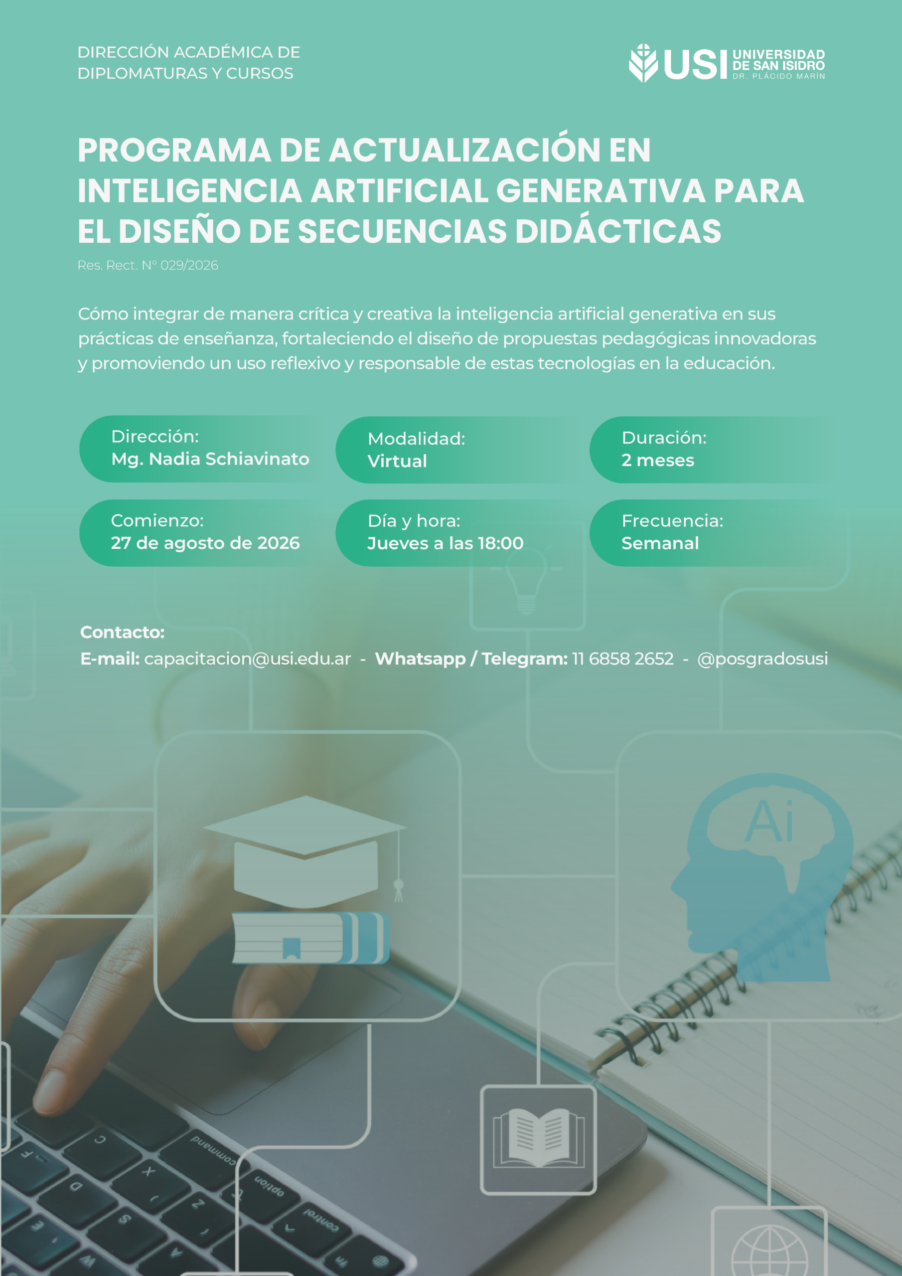 Programa de Actualización en Inteligencia Artificial Generativa para el ...